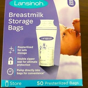 Lansinoh 50 breast milk storage bags